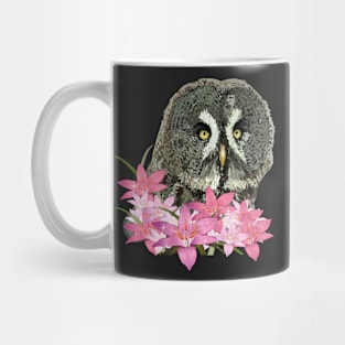 Gray owl Mug